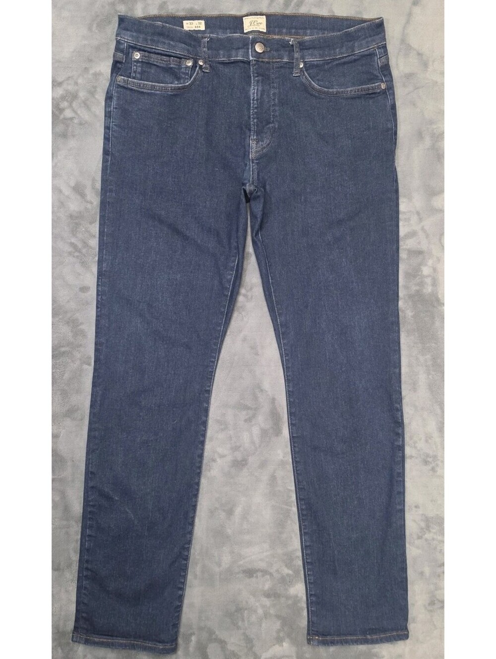J Crew 484 Slim Fit Stretch Jeans 33x32 Dark Blue